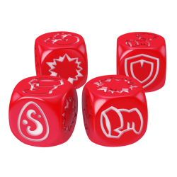 Set of 4 Krosmaster Dice (4 colors to chose from)