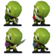 Atooins (red, blue, green, and purple)