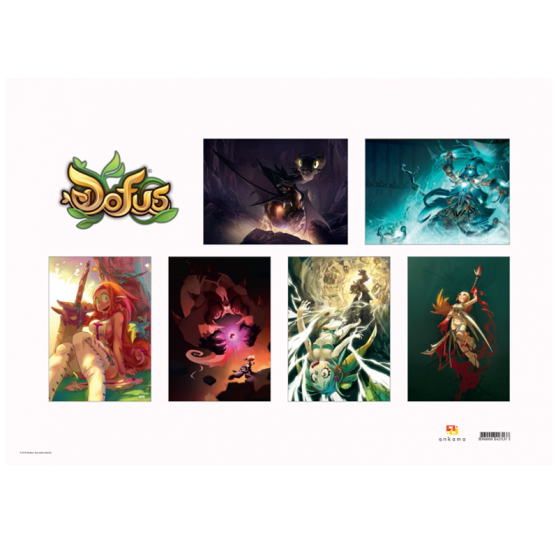 Pack of 6 DOFUS Posters