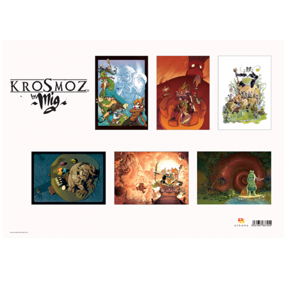 Pack de 6 posters Krosmoz par Mig