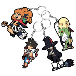Pack of 4 Radiant keychains