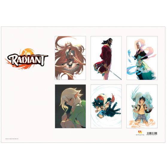 Pack of 6 Radiant 2019 Posters