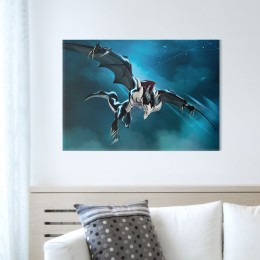 Metal Poster - Draconiros (size M, 17.7 x 12.6 in)