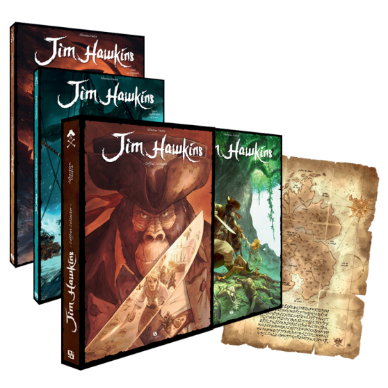Jim Hawkins – Intégrale 3 Tomes – Coffret Collector