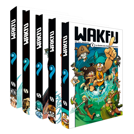 WAKFU manga - Complete 5 volume edition