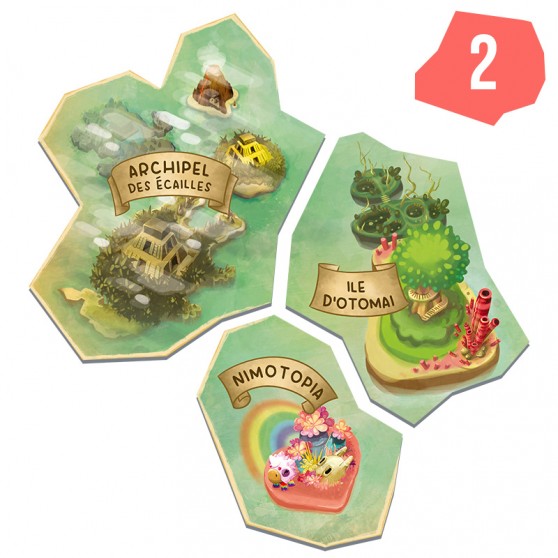 Pack 3 magnets carte DOFUS