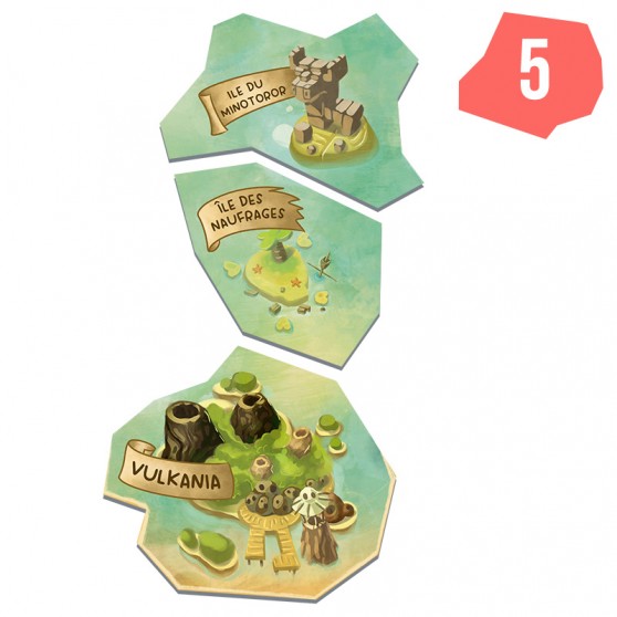 DOFUS map magnet 3-pack