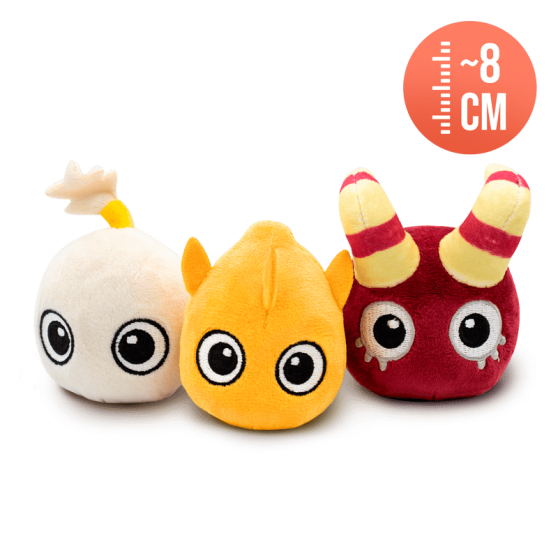 Pack 1 – Creatures Stuffed Toys – Iop, Feca, Masqueraider