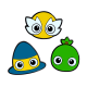 Pack 4 – Creatures pins – Xelor, Sadida, Enutrof