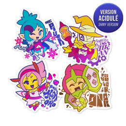 Pack 4 stickers WAVEN – n°2