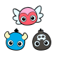 Pack 5 – Creatures pins – Rogue, Osamodas, Eniripsa