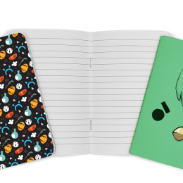 Pack of 3 Radiant Notebooks