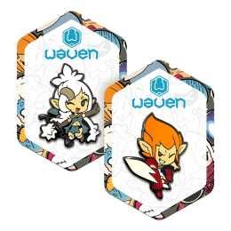 WAVEN Pins - Piven and Brutal