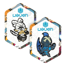 WAVEN Pins – Spectral and Kan