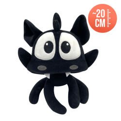 Black Bow Meow Stuffed Toy