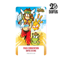 DOFUS 20th Anniversary Convention card