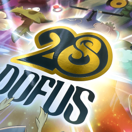 Affiche dorée – DOFUS 20 ans