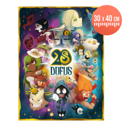 Affiche dorée – DOFUS 20 ans