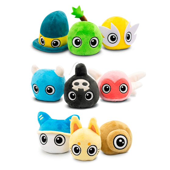 Peluches Créatures - Packs 4, 5, 6