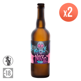 Bière Nékro - 2 x 75 cl