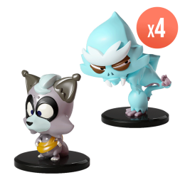 Snowfoux + YeCh'ti Pack - Krosmaster Figurine