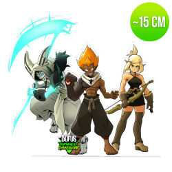 Pack Standee 2 – Qilby, Tristepin, Evangelyne