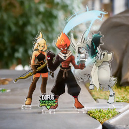 Pack Standee 2 – Qilby, Tristepin, Evangelyne