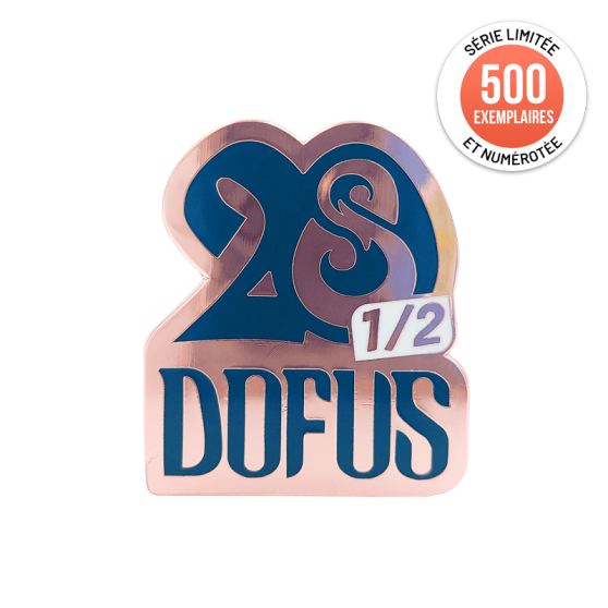 Pin’s DOFUS 20 ans et demi