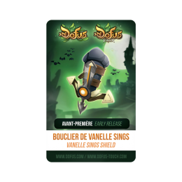 Offert : item Bouclier Vanelle Sings pour DOFUS et DOFUS Touch (dans la limite des stocks disponibles)