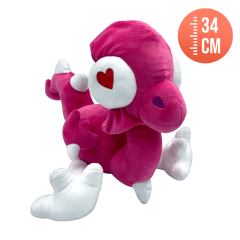 Orchid Dragoturkey Stuffed Toy