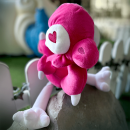 Orchid Dragoturkey Stuffed Toy