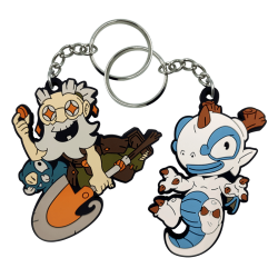 Adamai and Ruel Key Chains – WAKFU: La Grande Vague