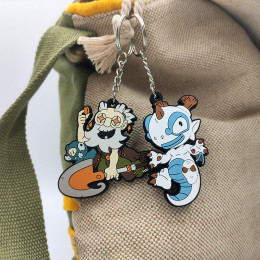 Porte-clés Adamaï et Ruel – WAKFU : La Grande Vague