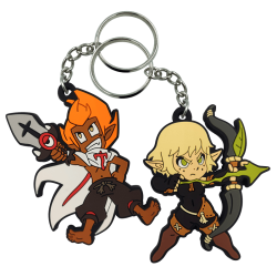 Evangelyne and Percedal Key Chains – WAKFU: La Grande Vague