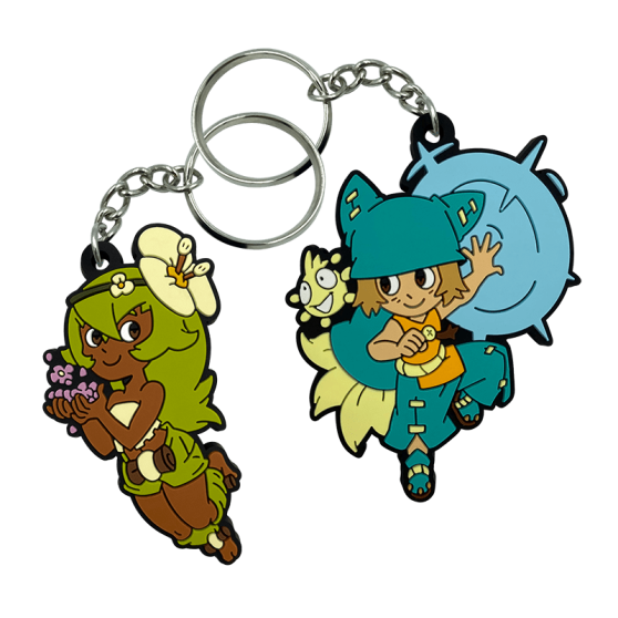 Yugo and Amalia Key Chains – WAKFU: La Grande Vague