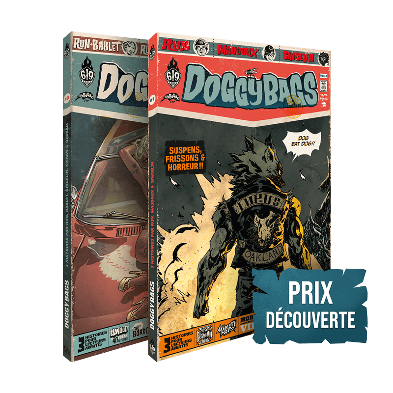 DoggyBags – Starter Pack – Volumes 1 and 2 - BD - RUN, Maudoux