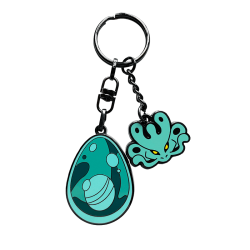 PORTE-CLEF METAL DOFUS TURQUOISE + CHARMS