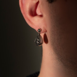 BOUCLES D'OREILLES OEUF DOFUS TURQUOISE NSDH