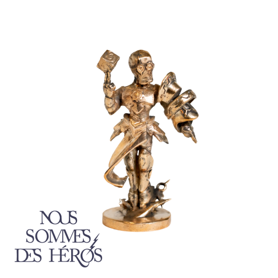 Statuette en bronze Nox – WAKFU
