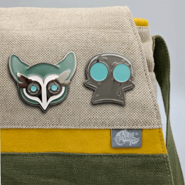 Pack 2 pin&rsquo;s Miniobles &ndash; Nox & Oropo