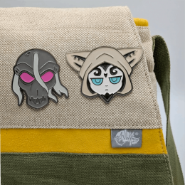 Pack 2 pin&rsquo;s Miniobles &ndash; Qilby & Toross