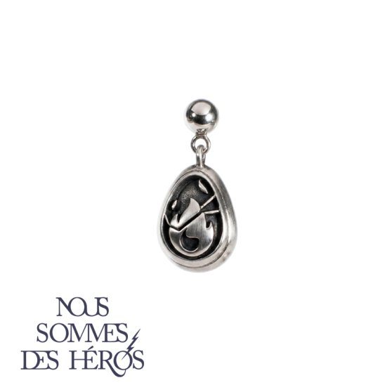 Boucle d’oreille – Dofus Pourpre