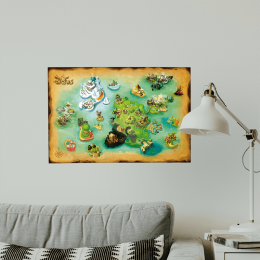 AFFICHE D'ART XXL MONDE DES 12 2026 