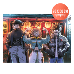 XXL Art Poster &ndash; Zack, Kim, Joe &ndash; Space Punch