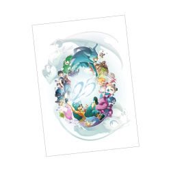 Ankama 25th Anniversary Artbook - free bookplate for the first 300 buyers (one copy per order)