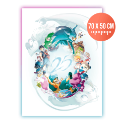 Affiche d’art XXL – Ankama 25 ans