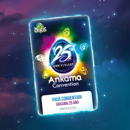 Carte DOFUS : Ankama Convention 25 ans